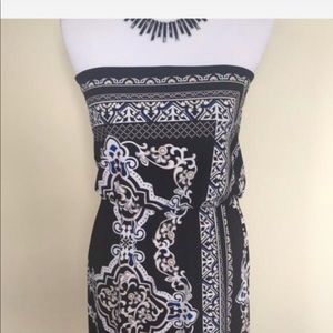 WHBM Strapless Dress